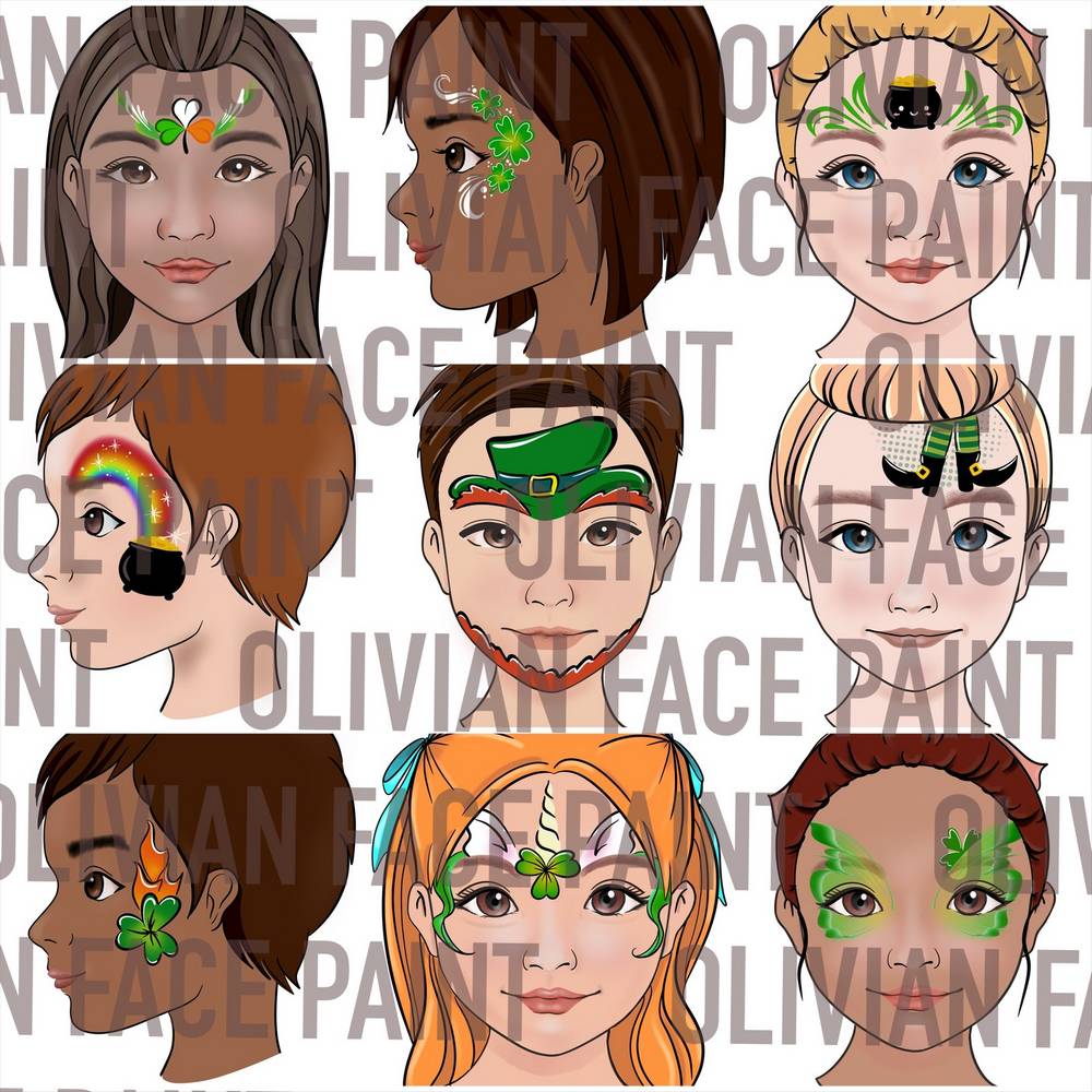 Menu Board Olivian Face Paint Menu Board Olivian Face Paint