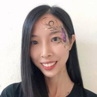 Butterfly Eye Design - Olivian Face Paint
