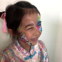 Flower Face Painting - Olivian Face Paint