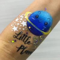 Little Planet arm paint - Olivian Face Paint