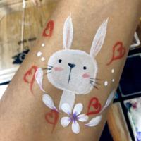 Rabbit arm paint - Olivian Face Paint