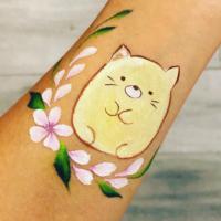 Sumikko Gurashi arm paint - Olivian Face Paint