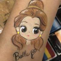 Belle arm paint - Olivian Face Paint