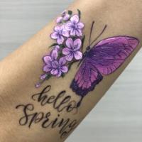 Butterfly Arm Paint - Olivian Face Paint