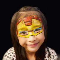 Iron man Face - Olivian Face Paint