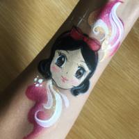 Snowwhite Arm Paint - Olivian Face Paint